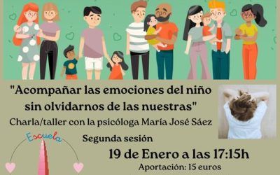 Tenemos fecha para la segunda sesión de escuela de madres y padres.