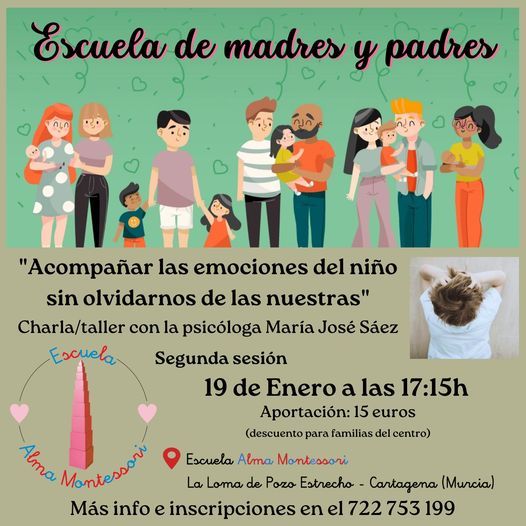 Escuela madres y padres. Alma Montessori