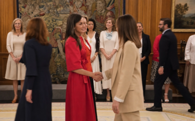 Un día histórico para AMEP: nuestra presidenta Carmen Jerez es recibida por S. M. la Reina Doña Letizia en el Palacio de la Zarzuela